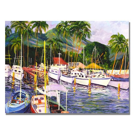 Manor Shadian 'Lahaina Maui' Canvas Art,18x24